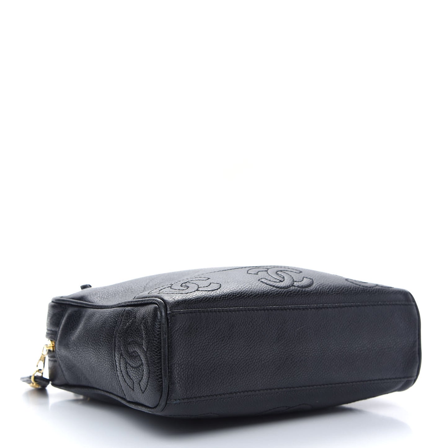 Caviar CC Shoulder Bag Black