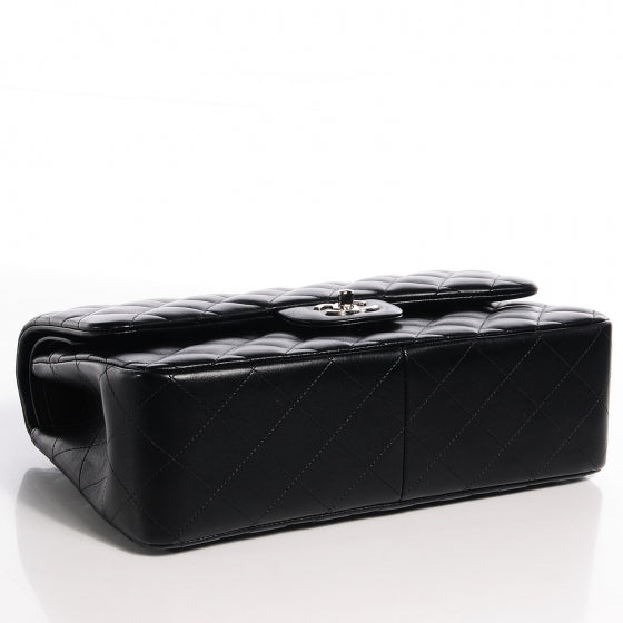 Chanel Lambskin Jumbo Double Flap Black 4 of 10