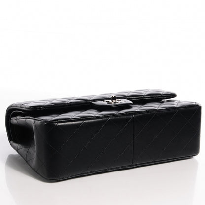 Chanel Lambskin Jumbo Double Flap Black 4 of 10