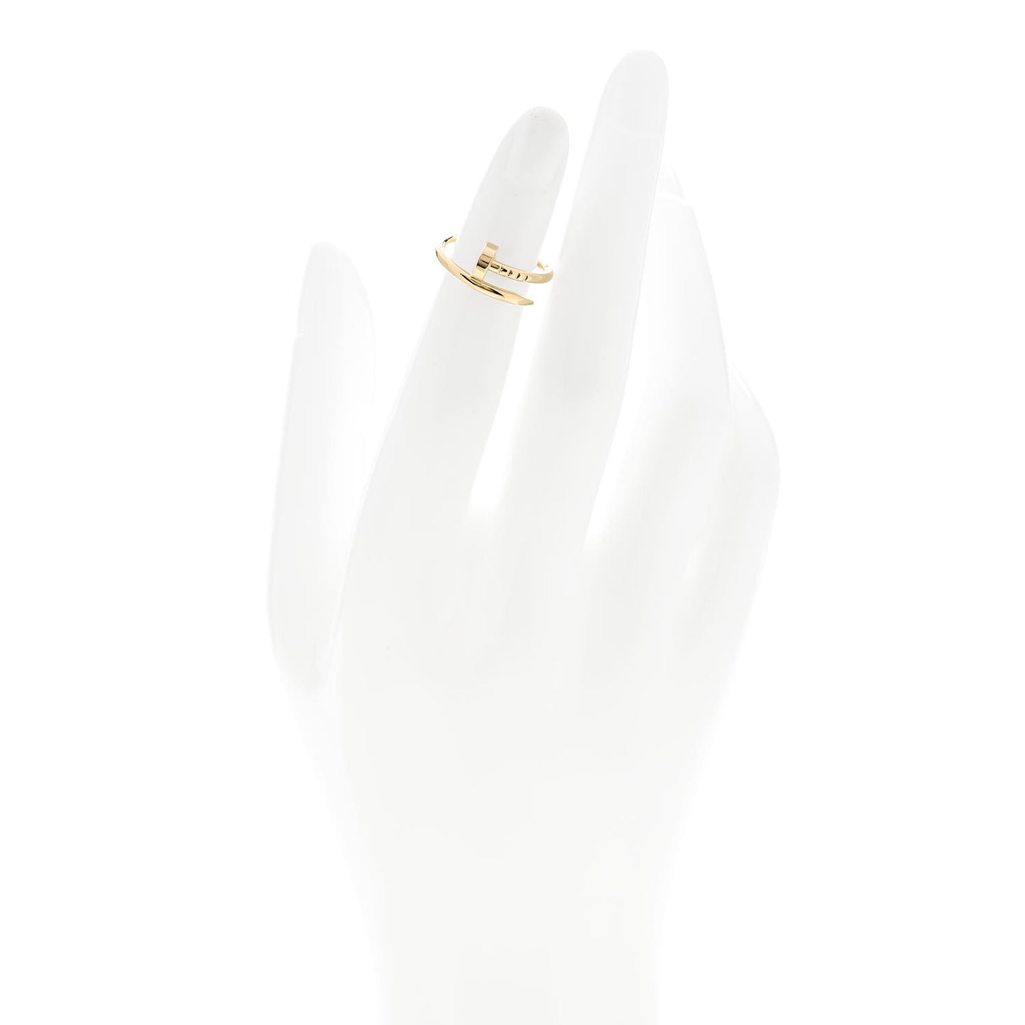 18K Yellow Gold Small Juste Un Clou Ring 46 3.75