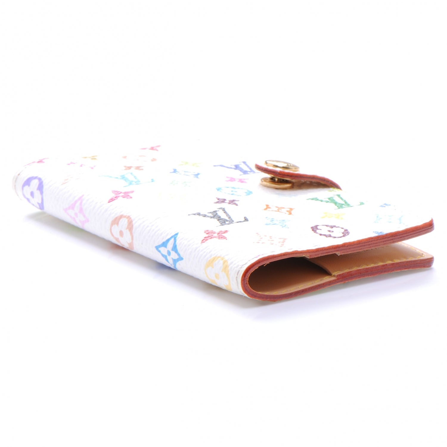 Louis Vuitton Monogram Multicolor Carnet de Bal Mini Agenda Cover White 4 of 7