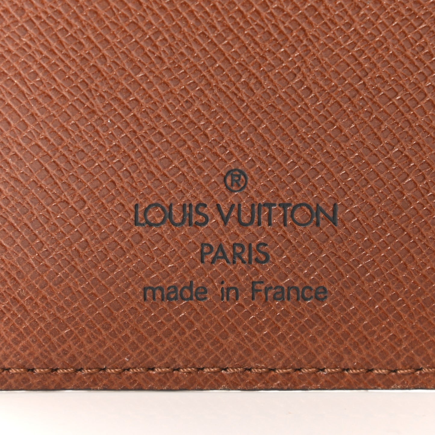 Monogram Mini Agenda Cover