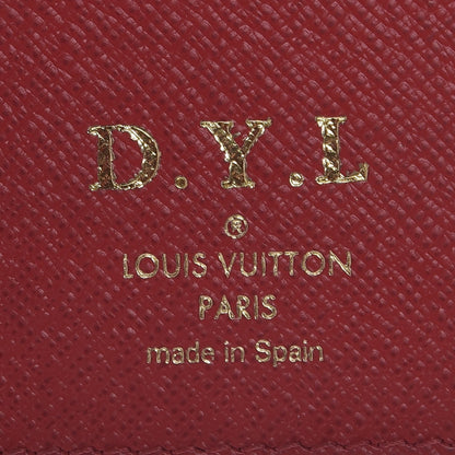 Louis Vuitton Damier Ebene Insolite Wallet Rouge 6 of 7