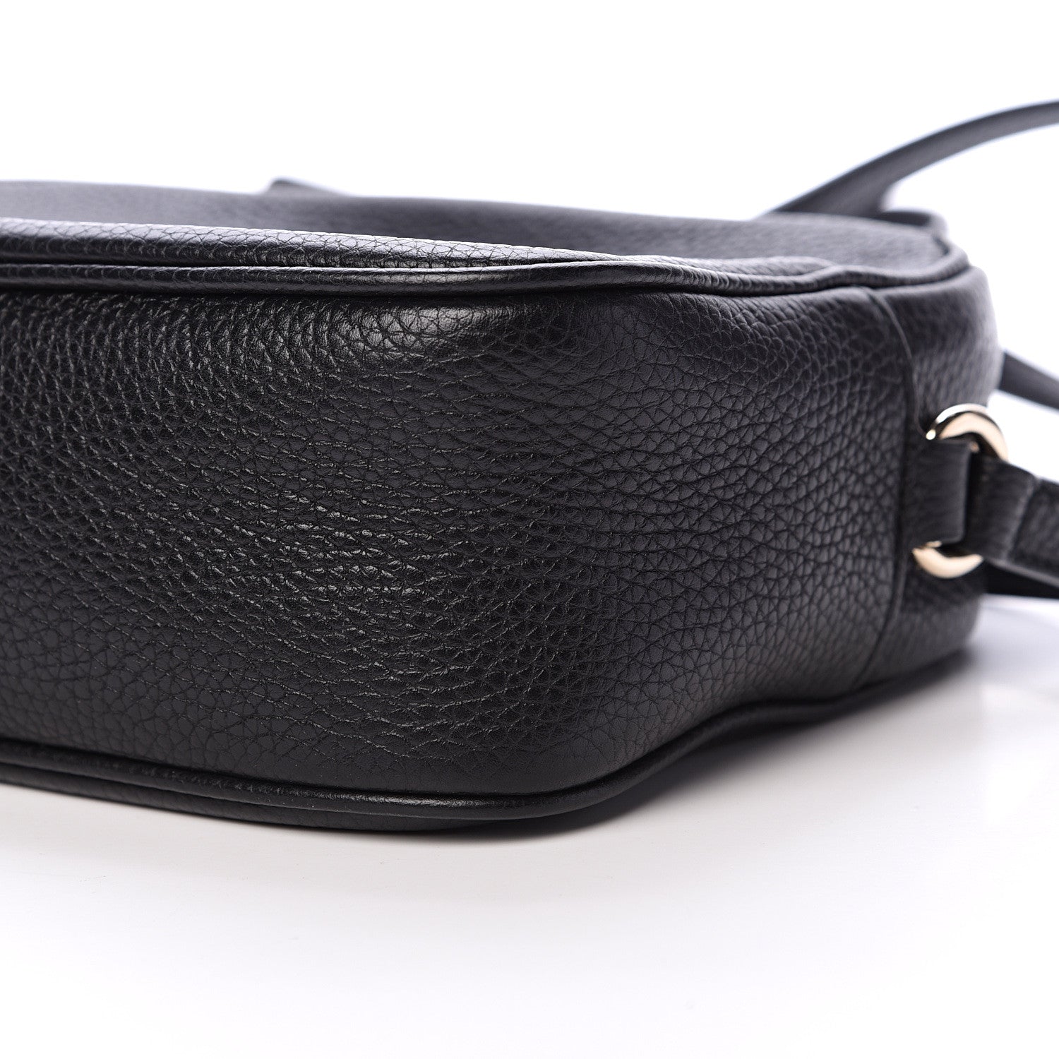 Gucci Pebbled Calfskin Small Soho Disco Bag Black 9 of 10