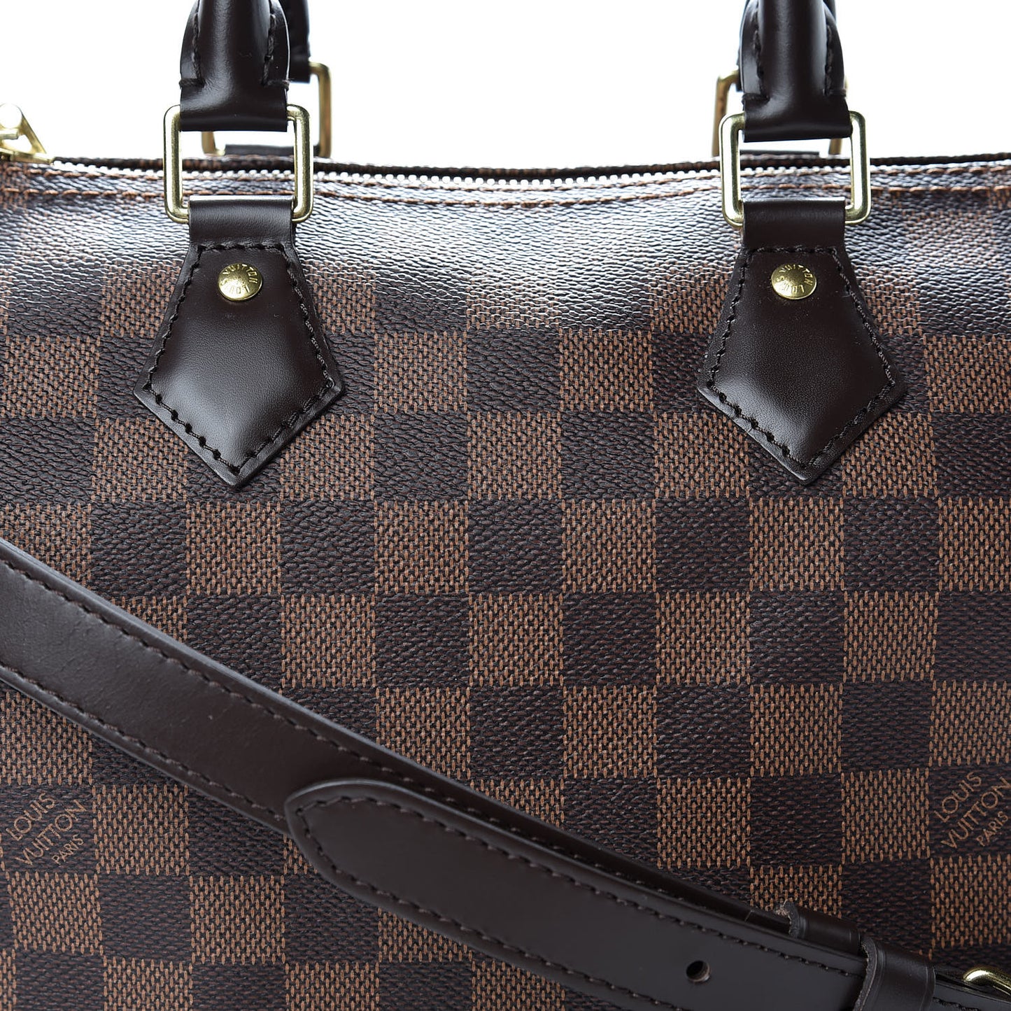 Damier Ebene Speedy Bandouliere 25