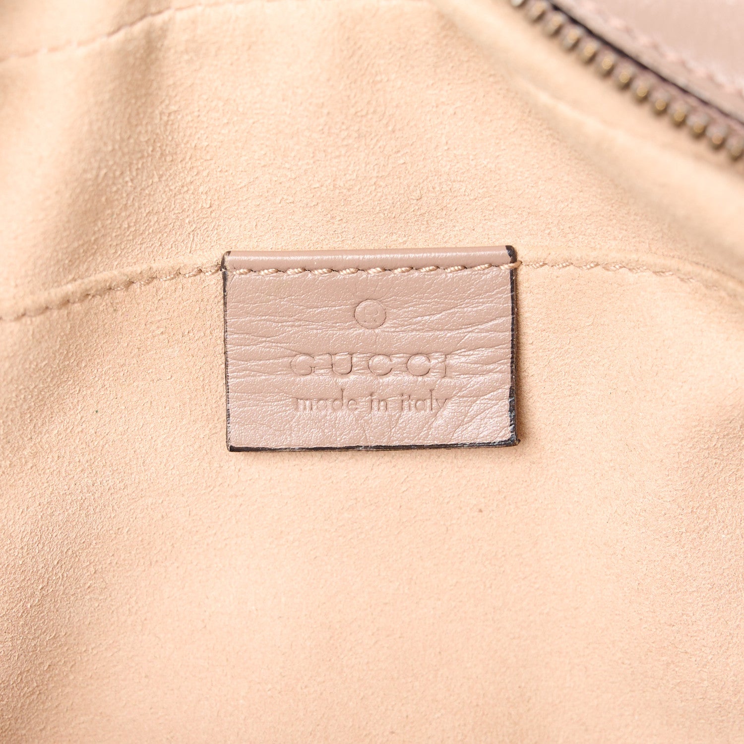 Gucci Calfskin Matelasse Small GG Marmont Chain Shoulder Bag Porcelain Rose 6 of 11