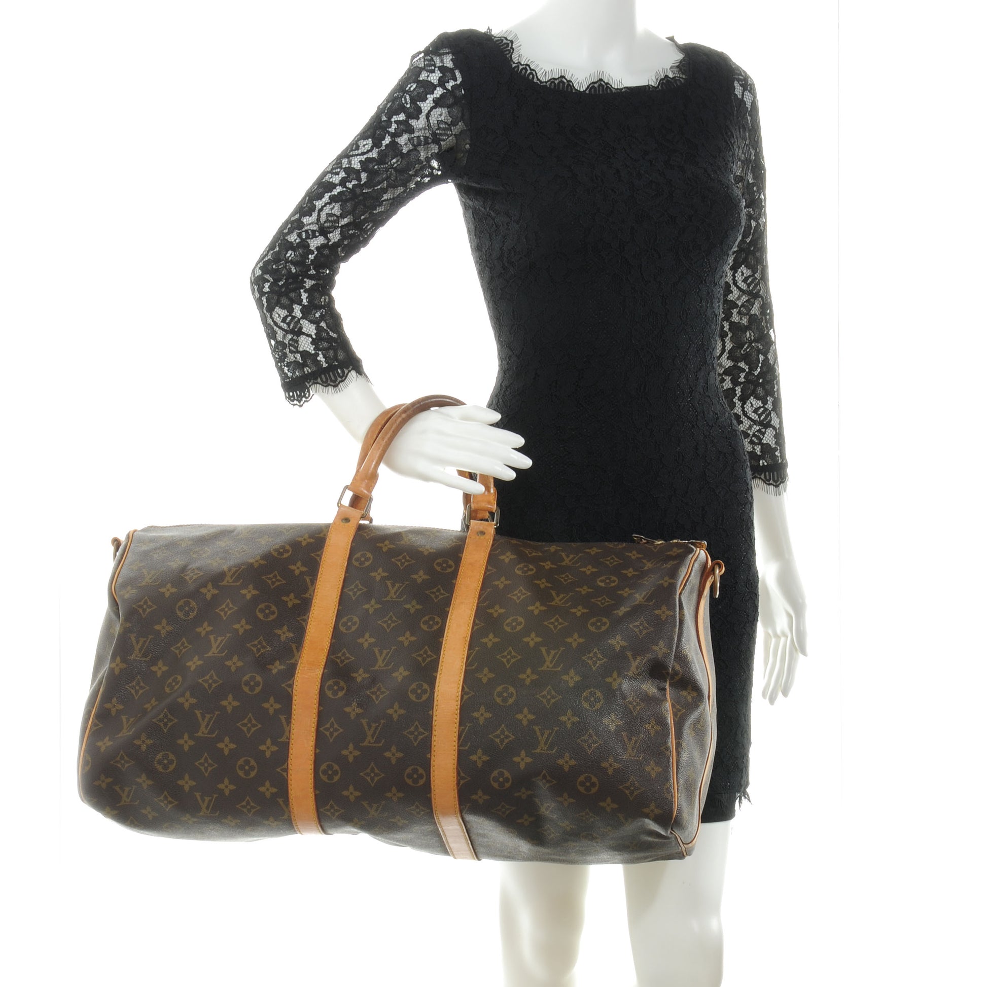 Louis Vuitton Monogram Keepall Bandouliere 55 2 of 10