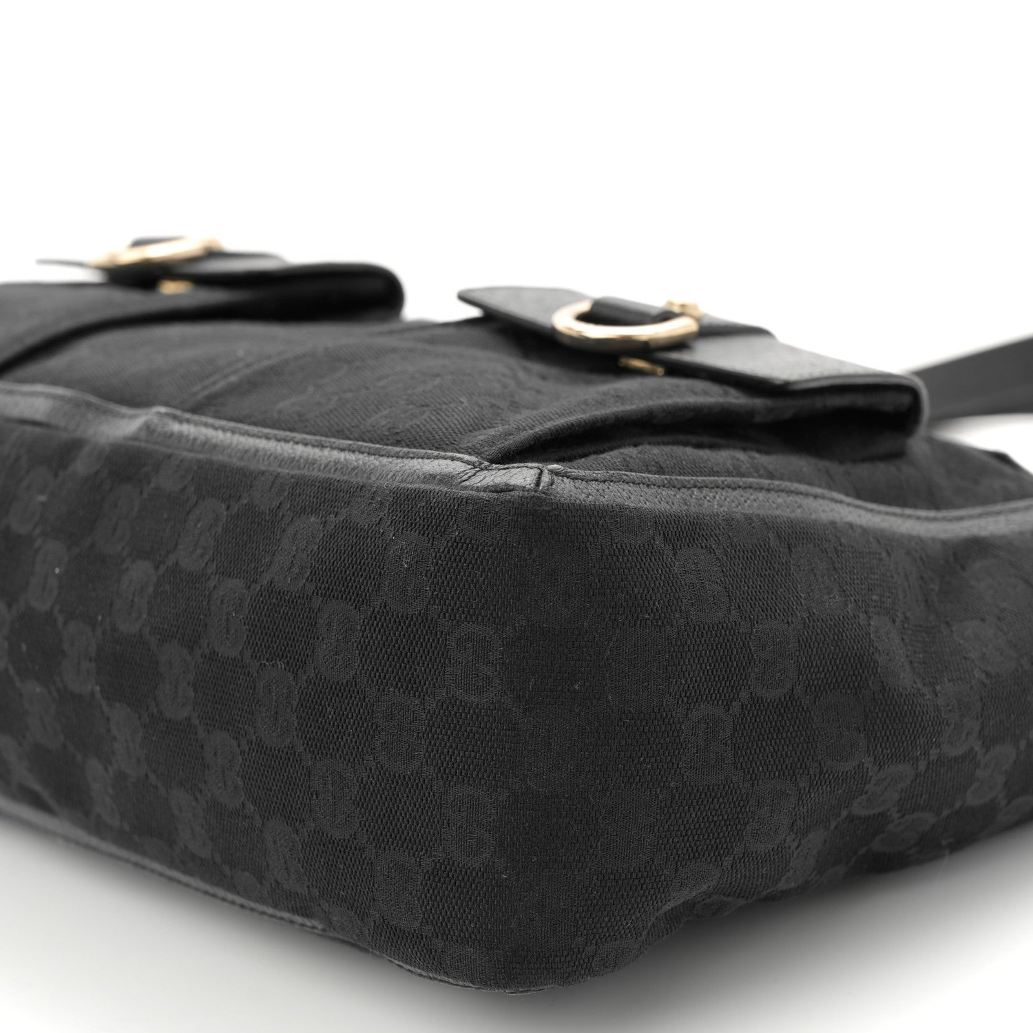 Gucci Monogram Abbey D Ring Tote Black 10 of 13