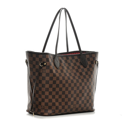 Louis Vuitton Damier Ebene Neverfull MM 3 of 8