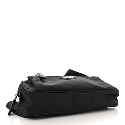Prada Re-Nylon Saffiano Belt Bag L Black 4 of 12