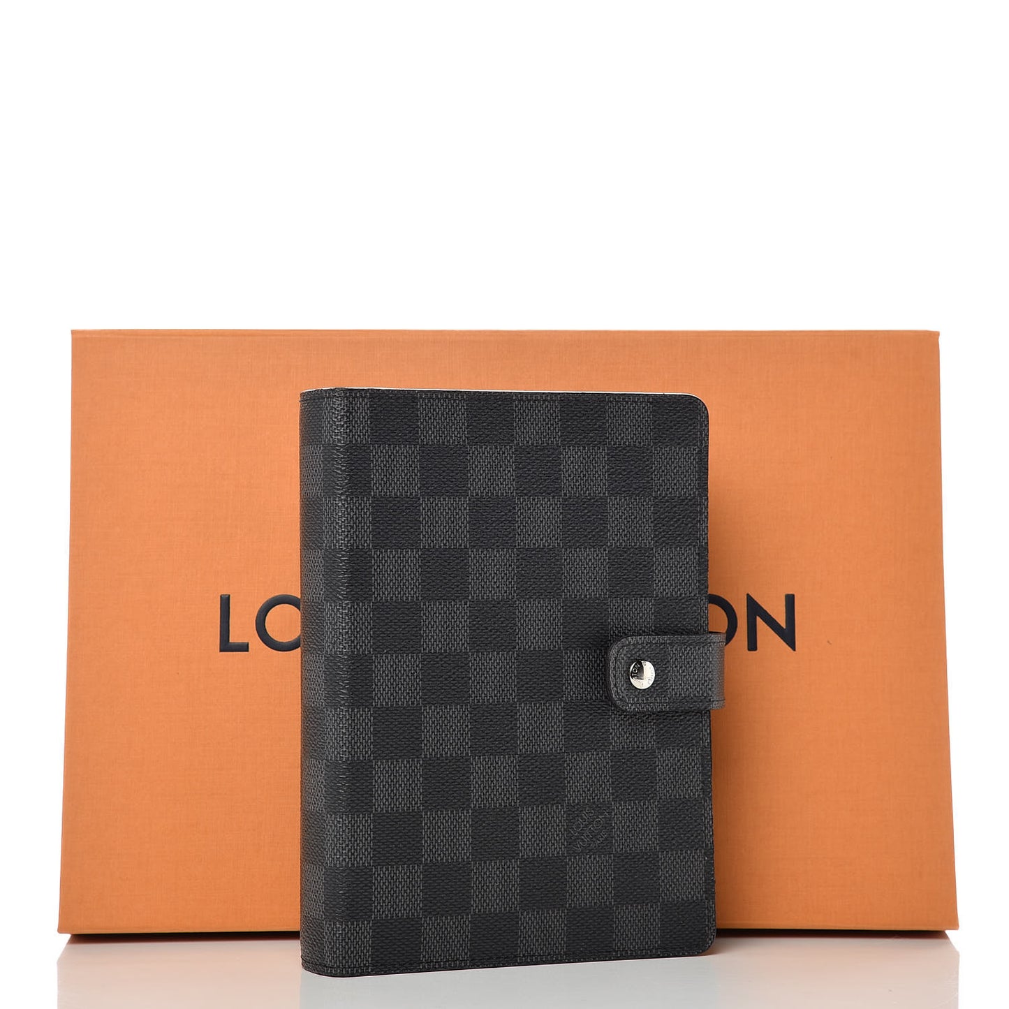 Damier Graphite Medium Ring Agenda Cover