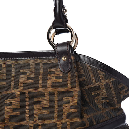 Fendi Zucca Large Chef Shopper Tote Tobacco 9 of 9