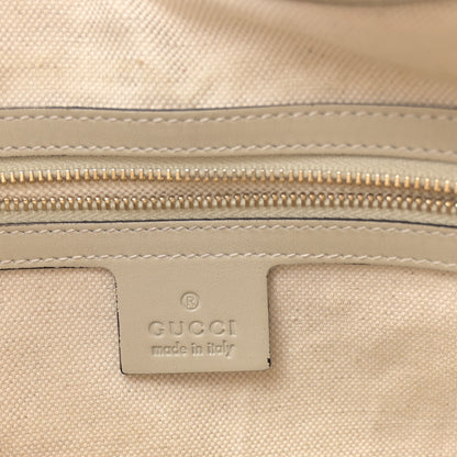 Gucci Monogram Medium Lovely Heart Hobo Off White 10 of 21