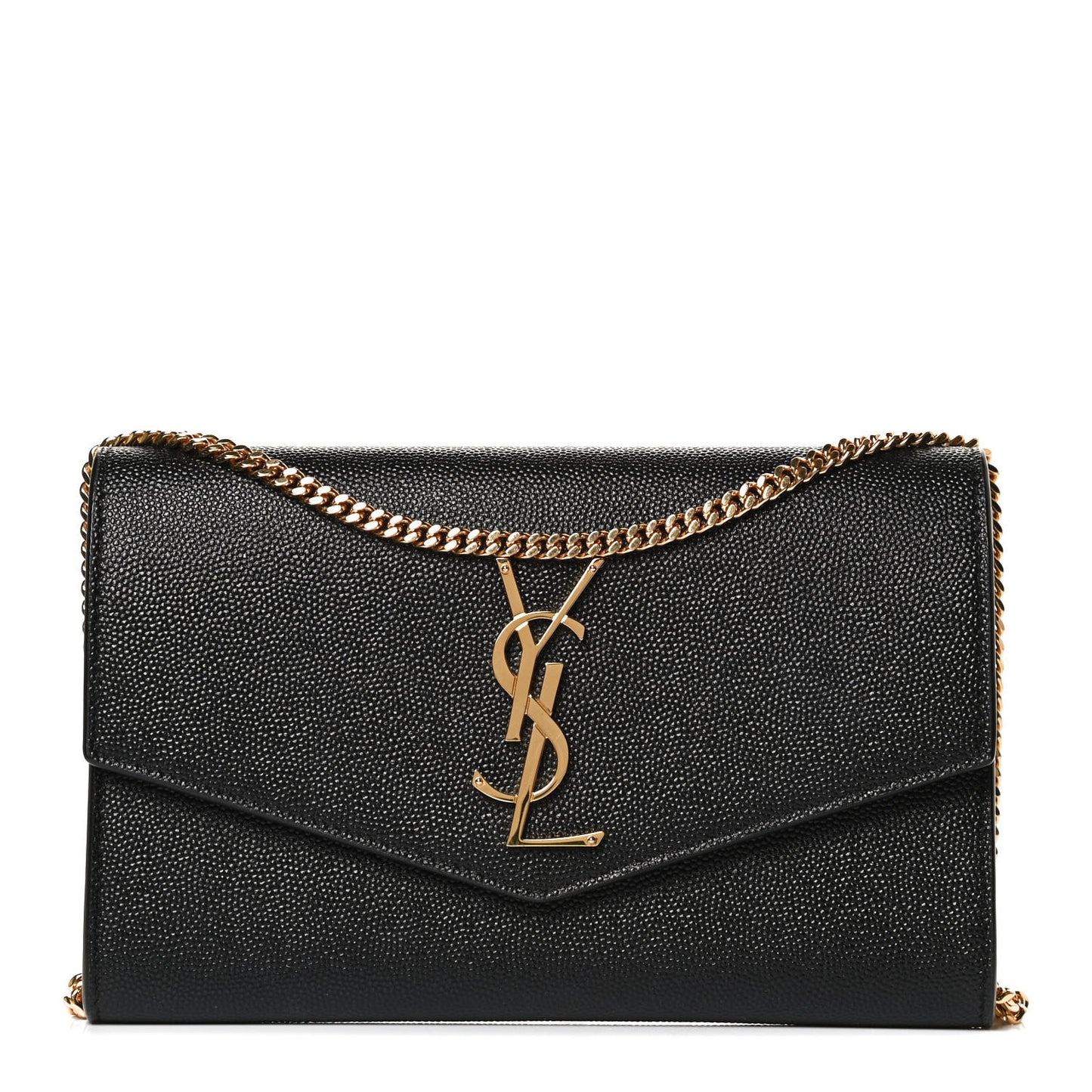 Grain De Poudre Uptown Chain Wallet Black