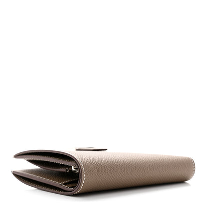 Hermes Epsom Bearn Compact Wallet Etoupe 4 of 8
