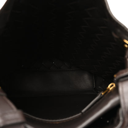 Bottega Veneta Nappa Intrecciato Small Andiamo Bucket Bag Fondant 5 of 10
