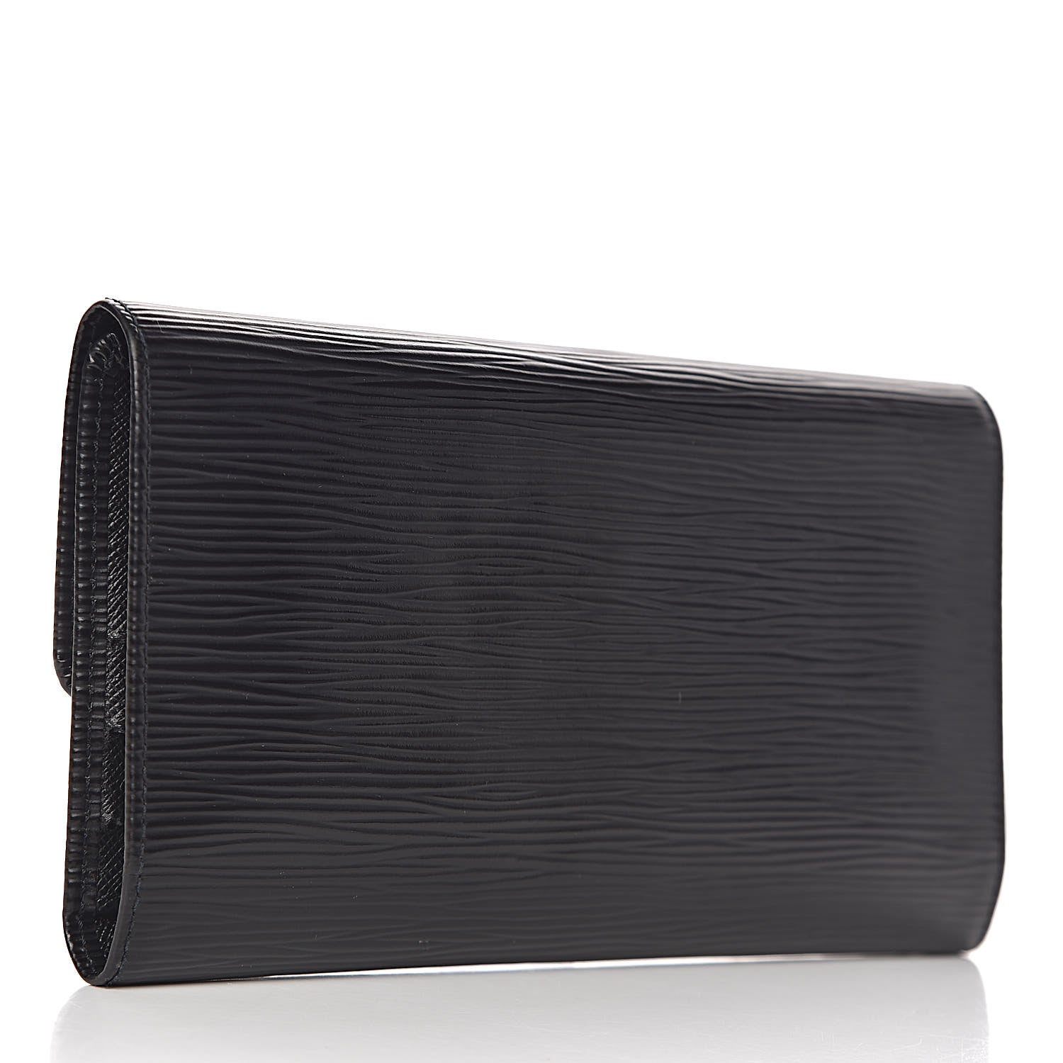 Louis Vuitton Epi Porte Tresor International Wallet Black 3 of 7