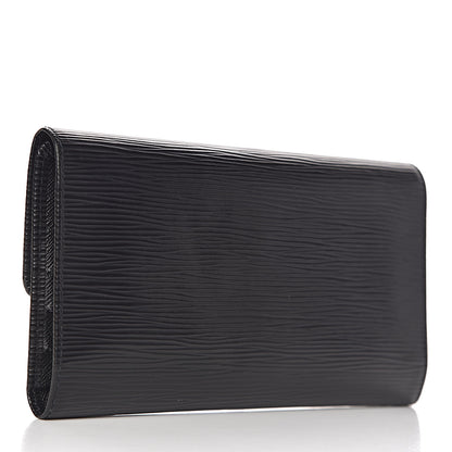 Louis Vuitton Epi Porte Tresor International Wallet Black 3 of 7