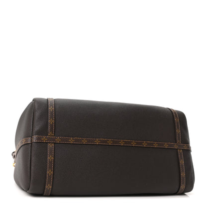 Louis Vuitton Calfskin Monogram Express MM  Mahogany 4 of 9