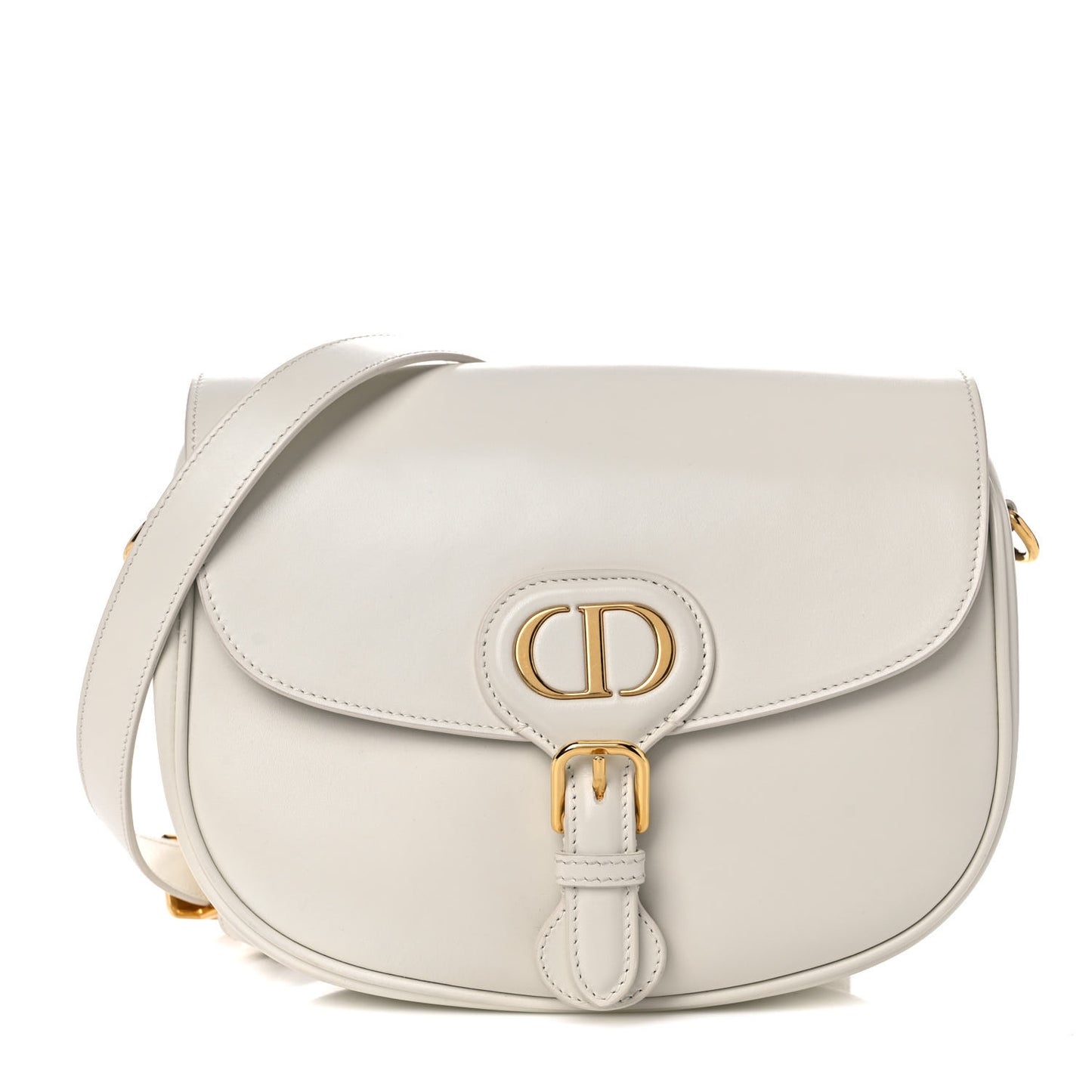 Box Calfskin Medium Bobby Flap Latte