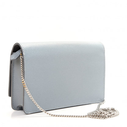 Fendi Vitello Elite Studded Hypnoteyes Tube Wallet On Chain Polvere Multicolor 3 of 10