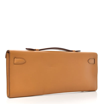 Hermes Swift Kelly Cut Clutch Pochette Sesame 3 of 6