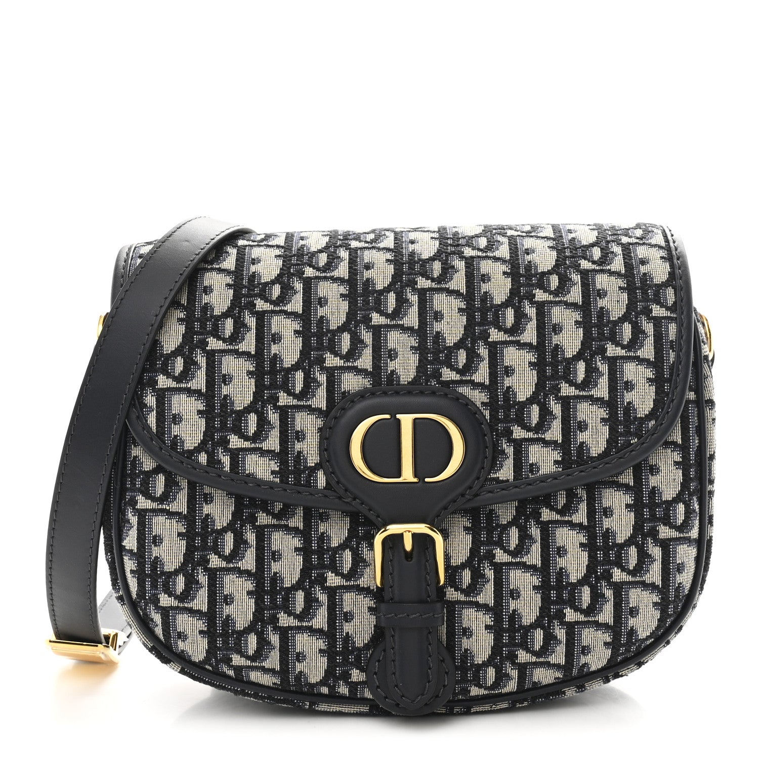 Christian Dior Oblique Medium Bobby Flap Blue 1 of 11