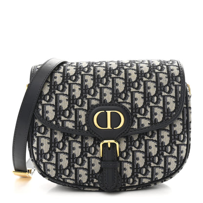 Christian Dior Oblique Medium Bobby Flap Blue 1 of 11