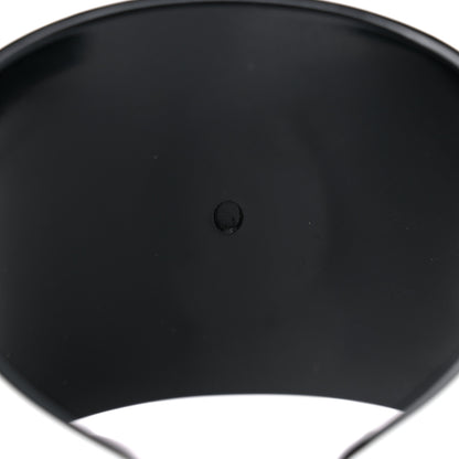 Chanel Resin CC Cuff White Black 5 of 5