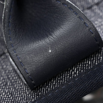 Chanel Denim Medium Deauville Tote Dark Blue 19 of 19