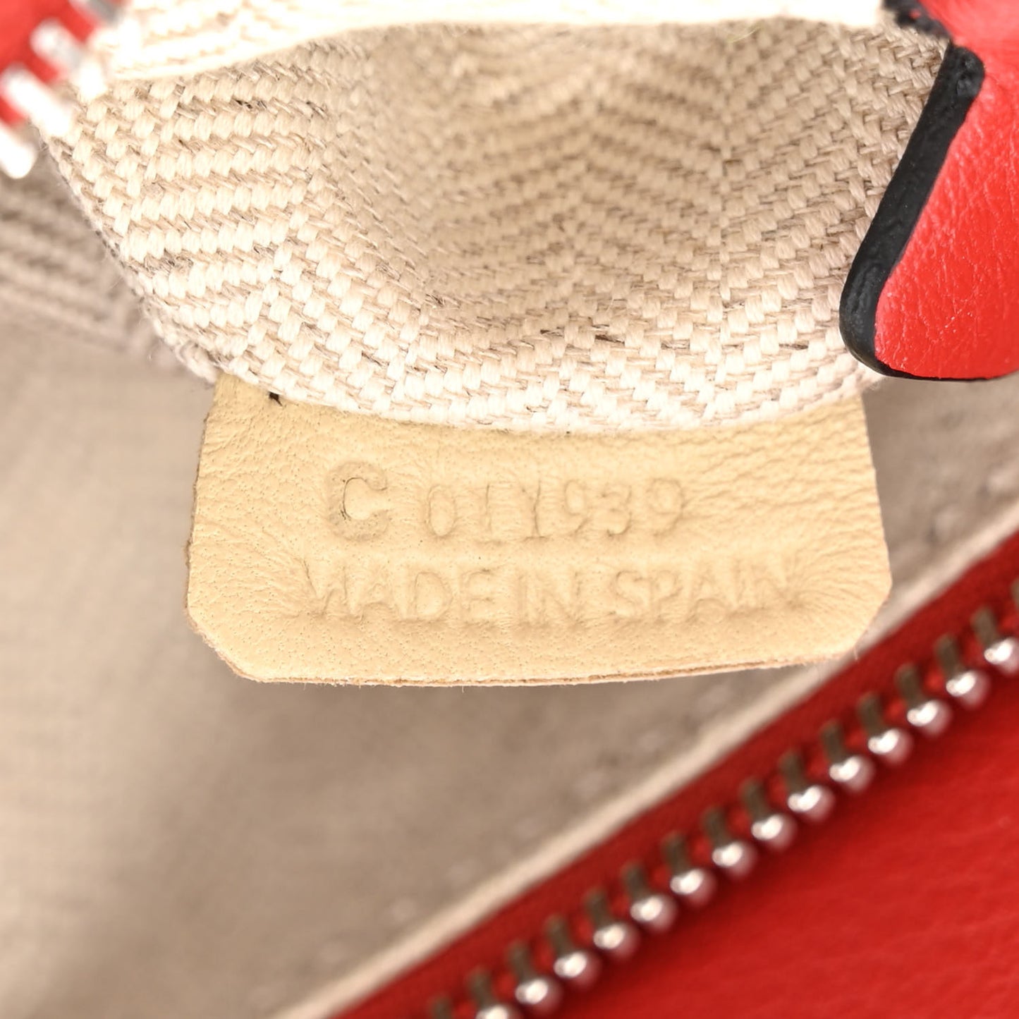 Calfskin Mini Puzzle Bag Pomodoro