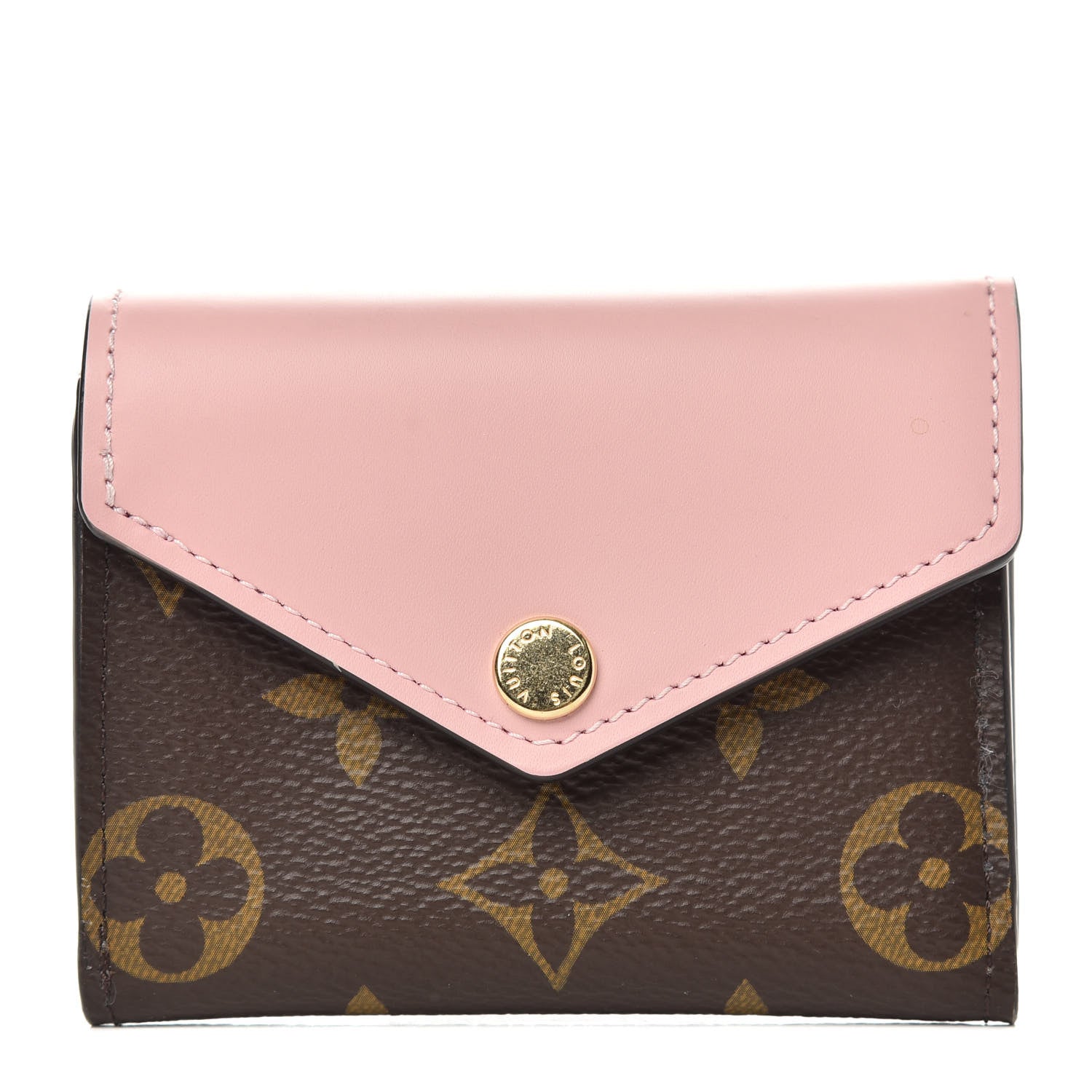Louis Vuitton Monogram Zoe Wallet Rose Ballerine 1 of 6