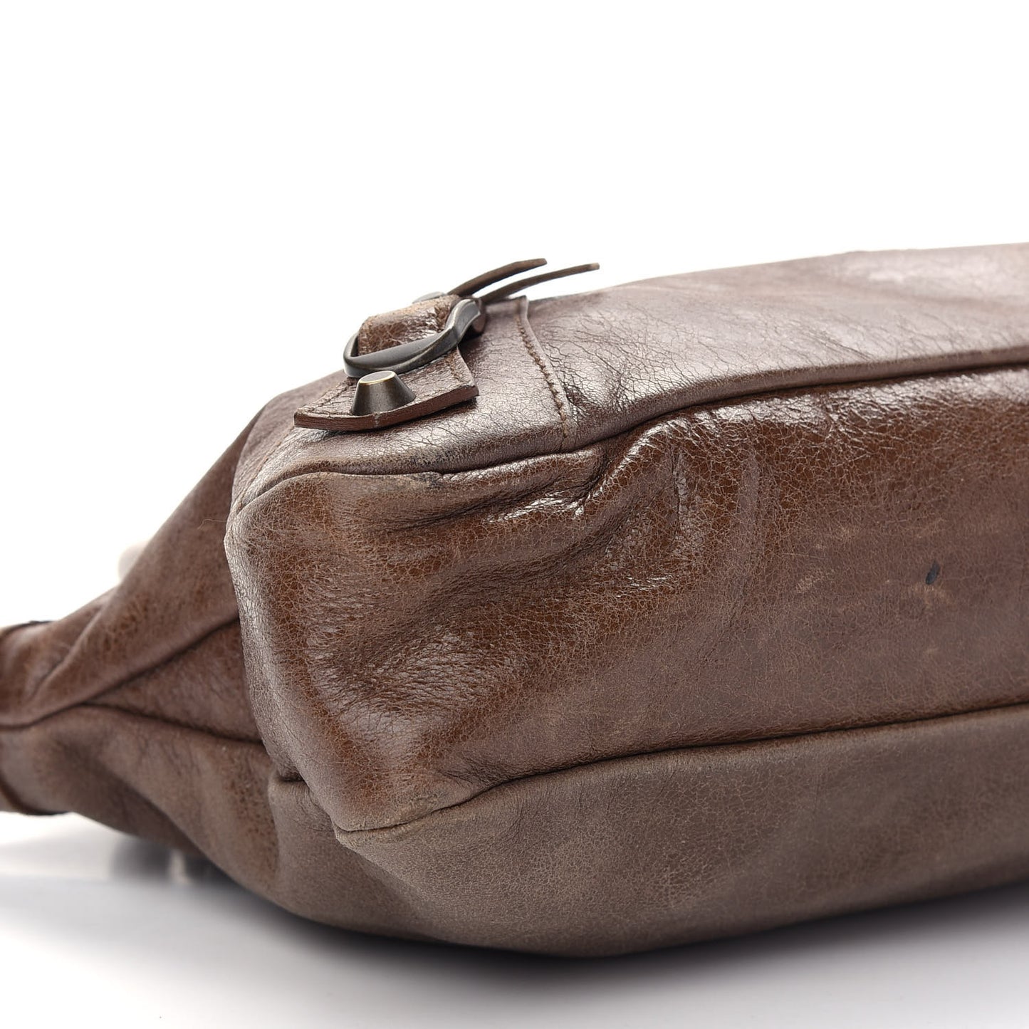 Agneau Classic Hardware First Olive Brown