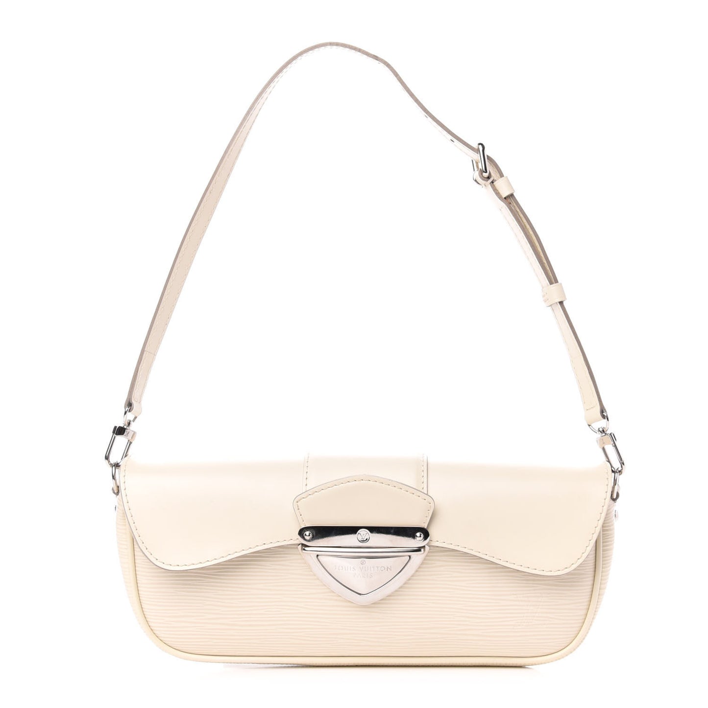 Epi Montaigne Clutch Ivory