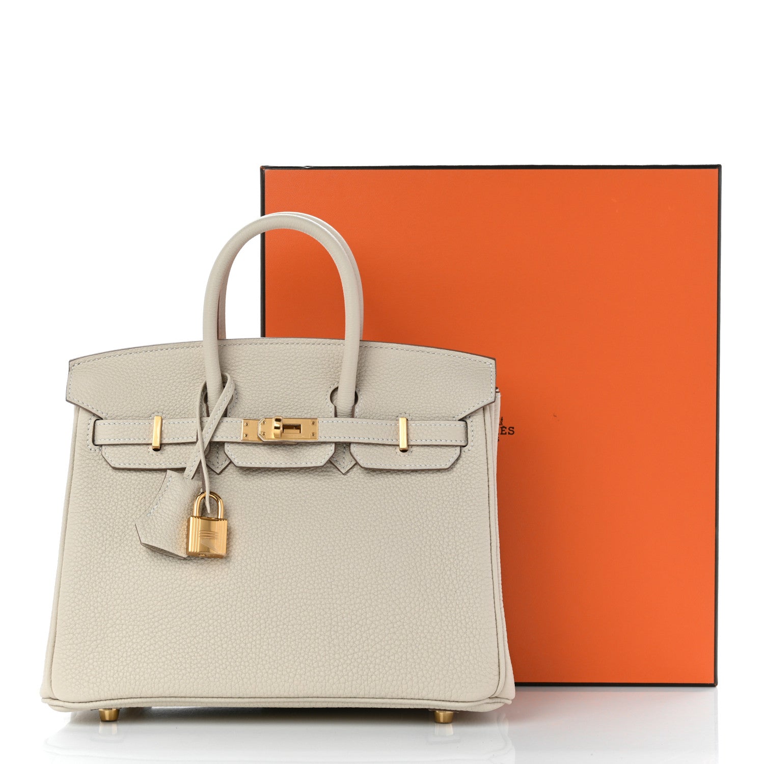 Hermes Togo Birkin 25 Craie 11 of 11
