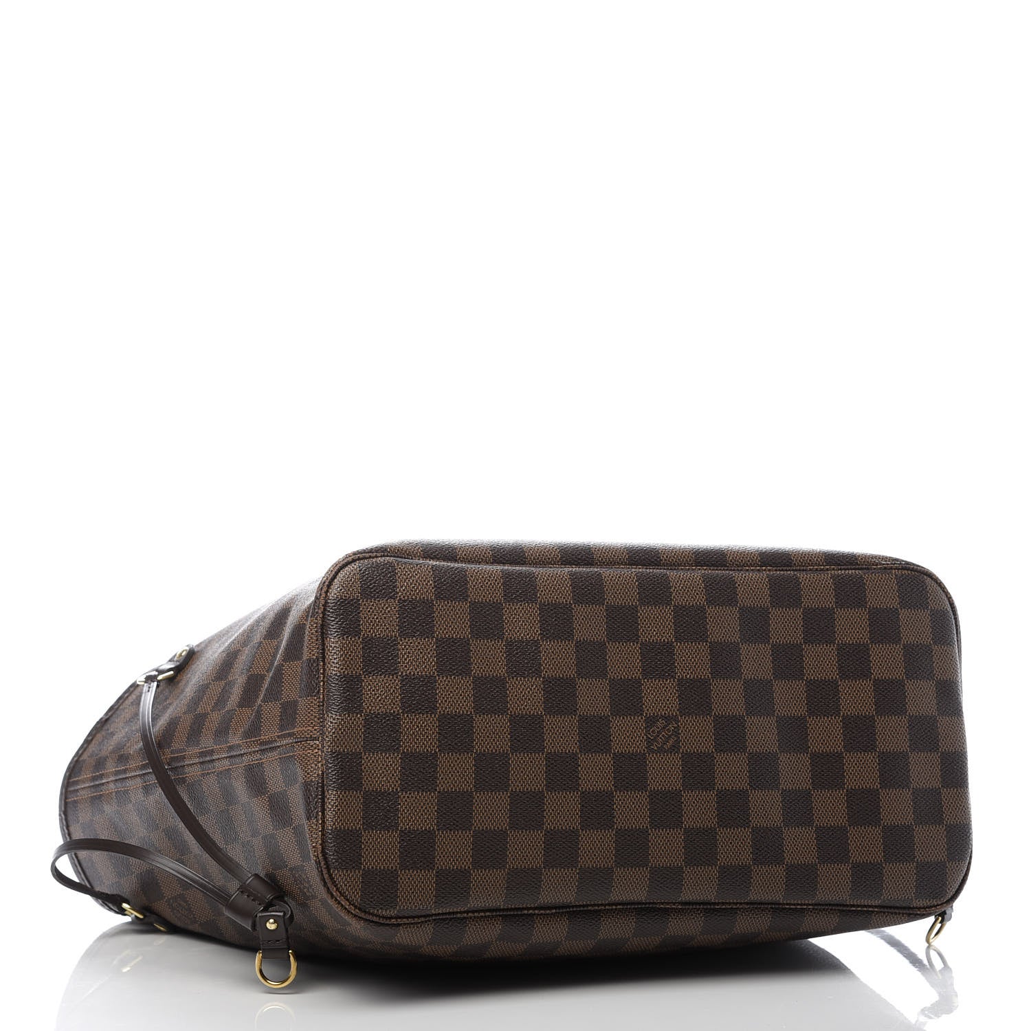 Louis Vuitton Damier Ebene Neo Neverfull MM Rose Ballerine 4 of 10