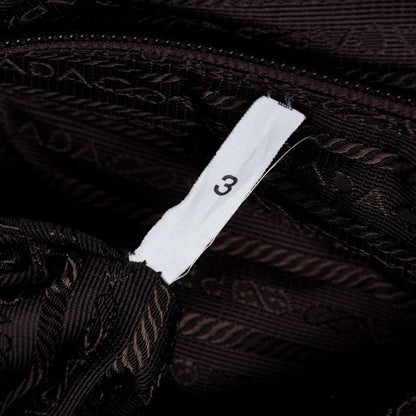 Prada Tessuto Nylon Saffiano Duffle Moro 6 of 11