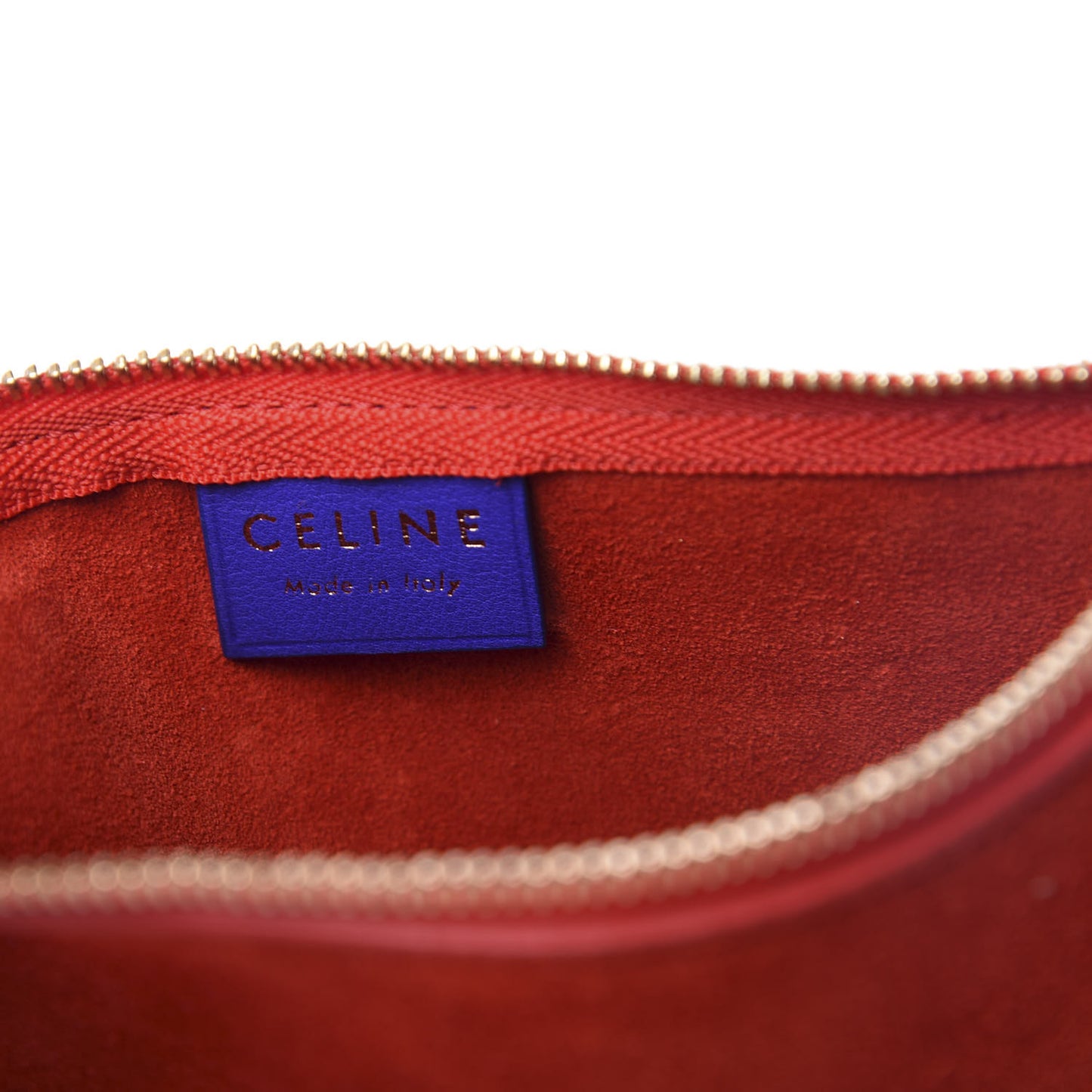 Smooth Calfskin Triangle Open Sac Indigo
