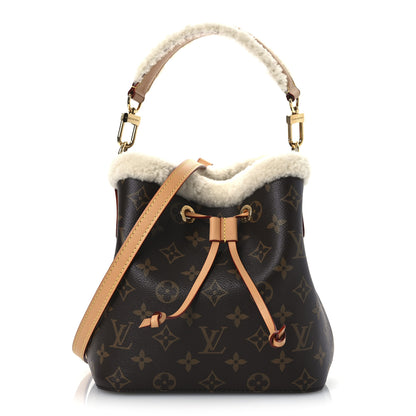 Louis Vuitton Monogram Shearling Cozygram Neonoe BB 1 of 11