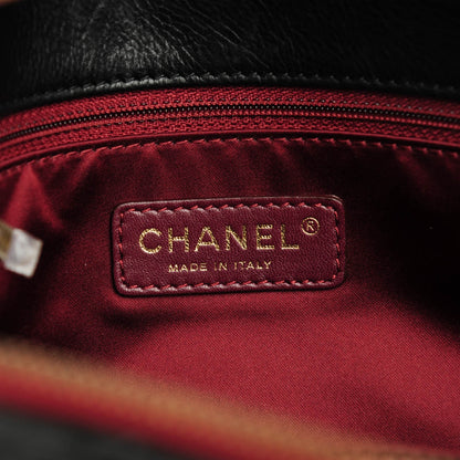 Chanel Calfskin Large Blizzard Zip Top Flap Bag Black 6 of 7