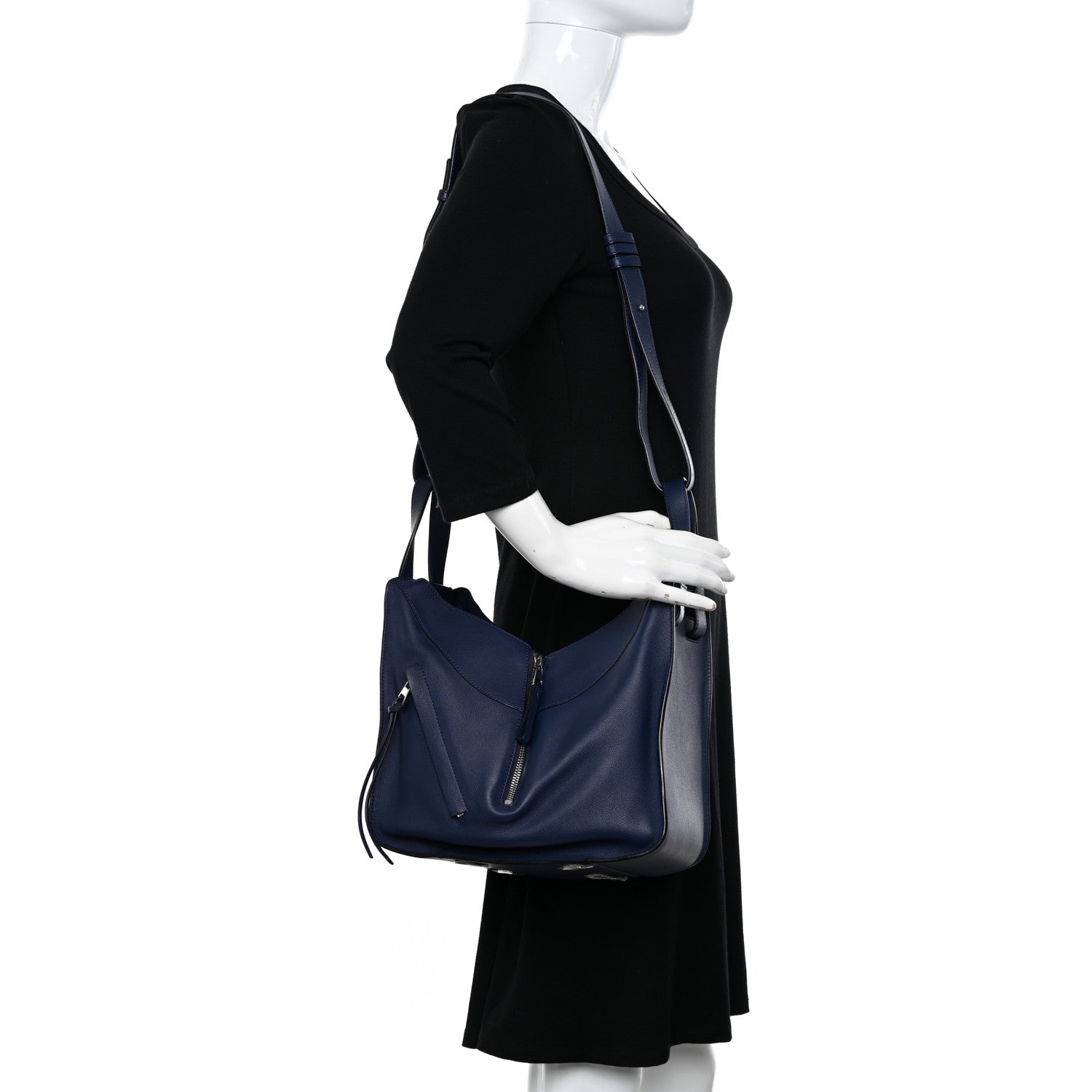 Loewe Calfskin Small Hammock Shoulder Bag Marine 3 of 10