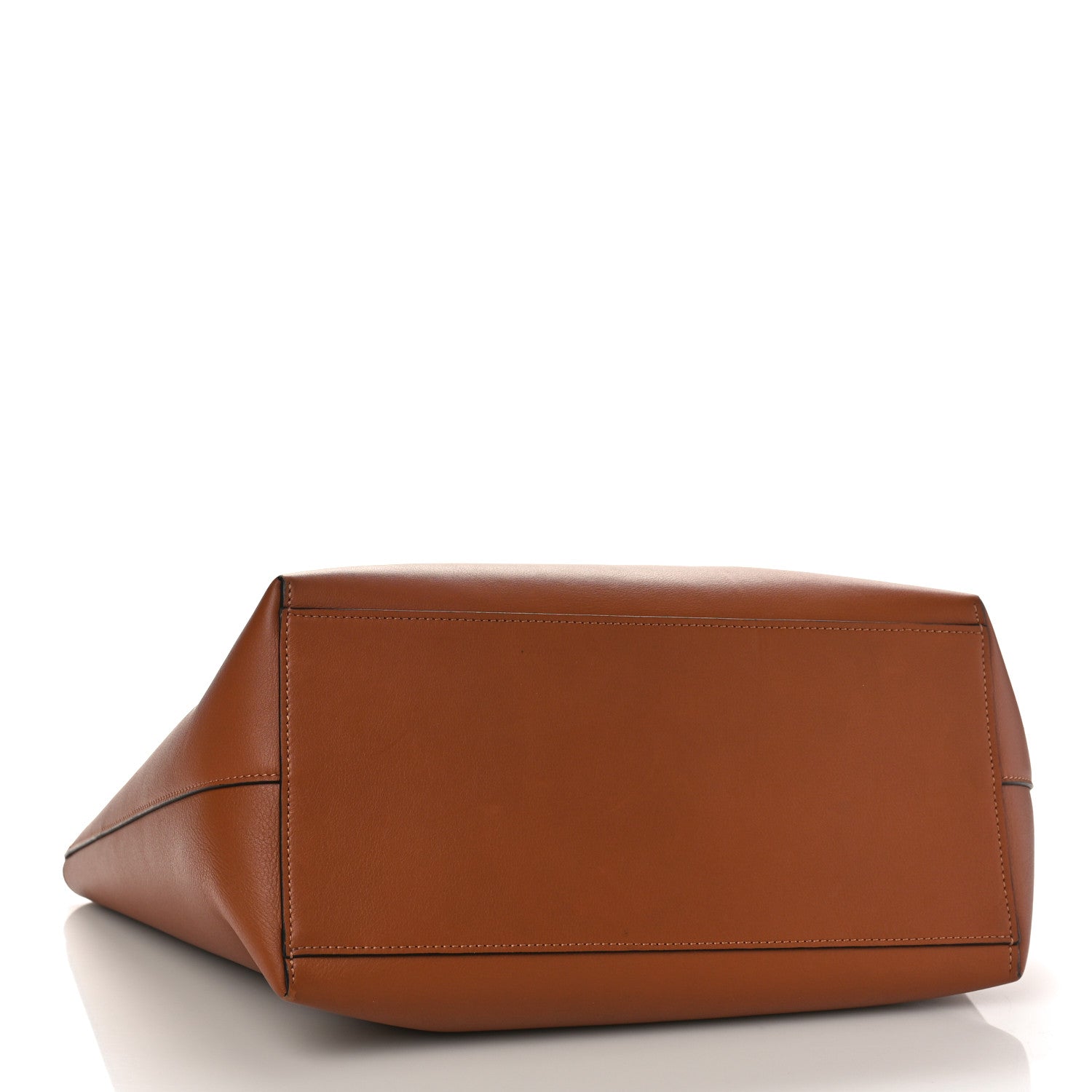 Loewe Smooth Calfskin Small Anagram Tote Tan 3 of 7