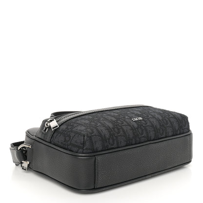 Christian Dior HOMME Oblique 2.0 Rider Zipped Messenger 4 of 10