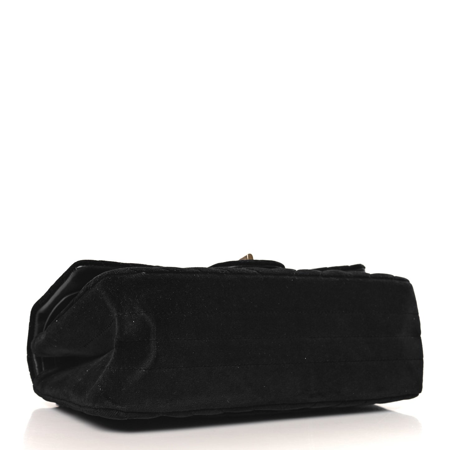 Velvet Chevron Quilted 2.55 Reissue 226 Flap Black