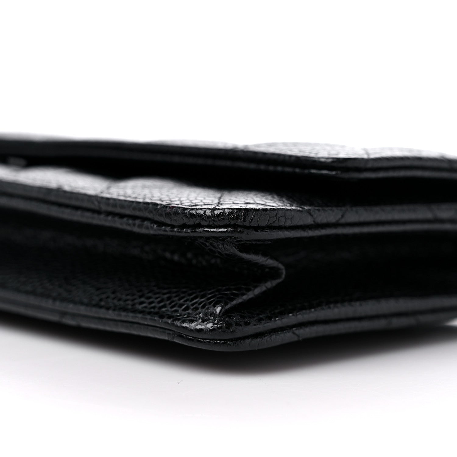 Chanel Caviar Quilted Wallet on Chain WOC Black 10 of 11
