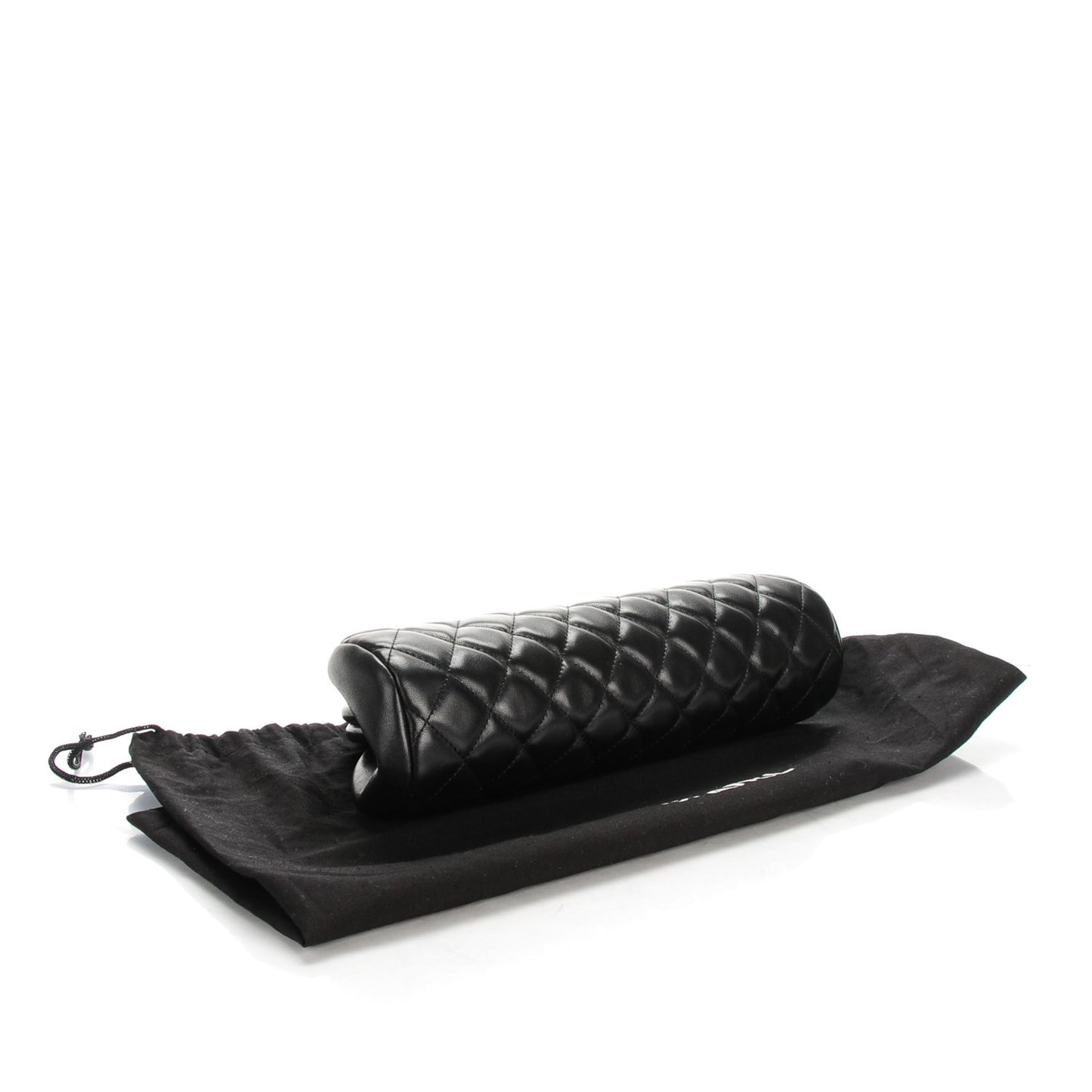 Lambskin Quilted Timeless Clutch Black