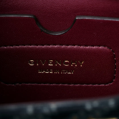 Givenchy Velvet Logo Nano Eden Shoulder Bag Blue 8 of 10