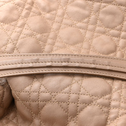 Christian Dior Lambskin Cannage Large Dior Soft Hobo Beige 12 of 13