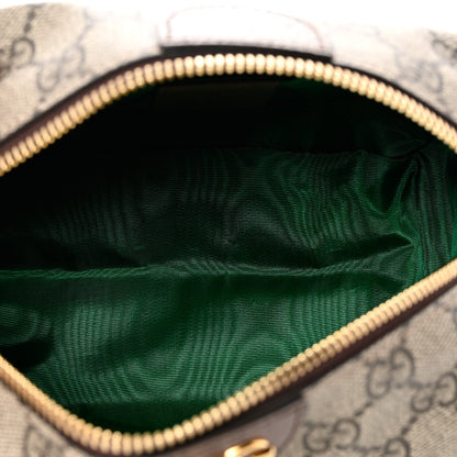 Gucci Soft GG Supreme Monogram Calfskin Medium Ophidia Cosmetic Case Beige Ebony New Acero 4 of 7