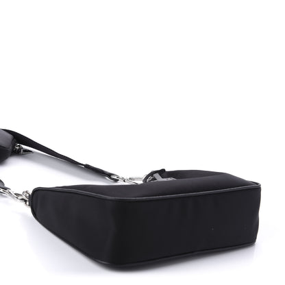 Prada Nylon Re-Edition 2005 Shoulder Bag Black 5 of 11